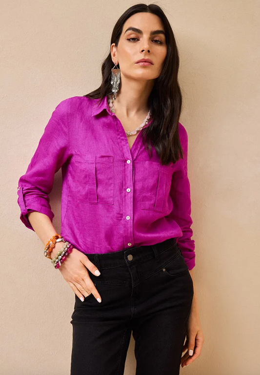 Blusa Lino Umbrale