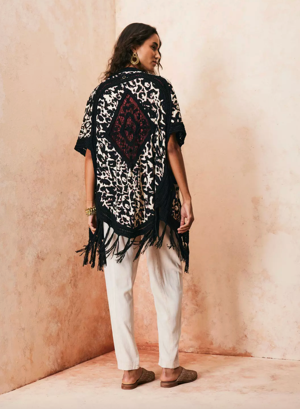 Tapado con flecos Umbrale