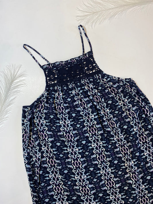 Mini Vestido Patrón Umbrale