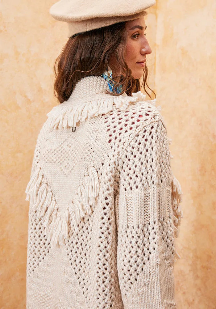 Cárdigan Flecos Umbrale