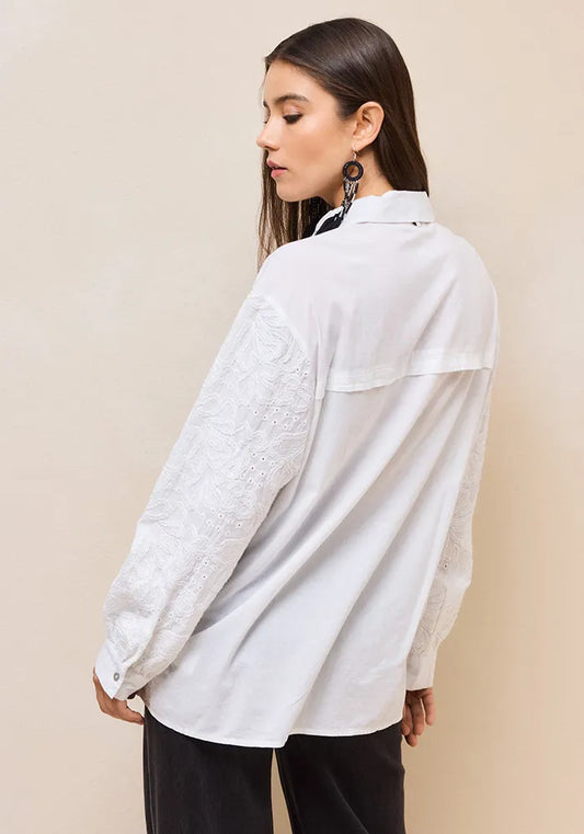 Blusa Broderí Umbrale