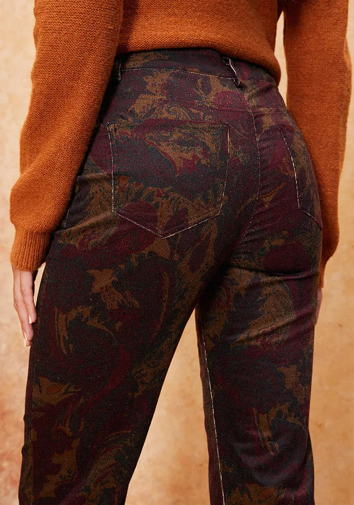 Pantalón Estampado Flare Umbrale