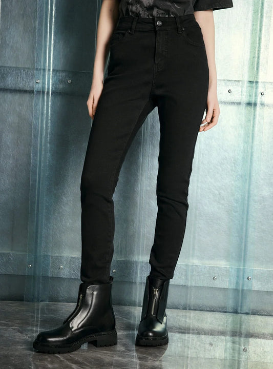 Skinny Jeans Negro Foster