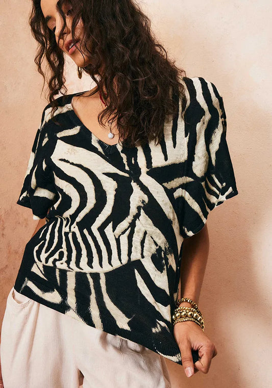 Polera Manga Mariposa Umbrale