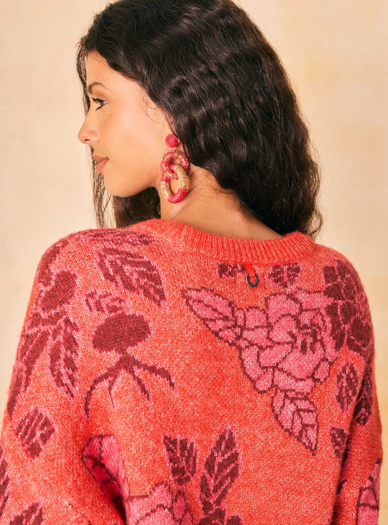 Sweater Floral Umbrale