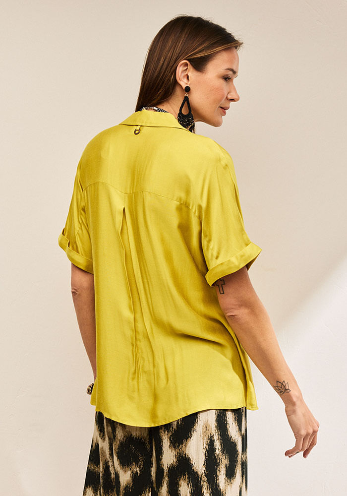 Blusa satinada Umbrale