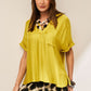 Blusa satinada Umbrale