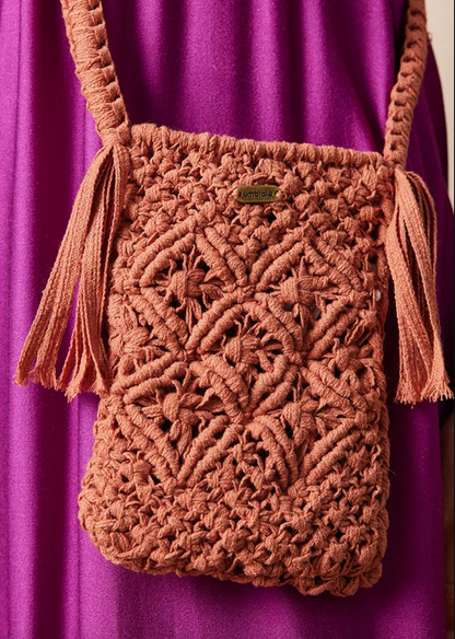 Porta Celular Crochet Umbrale