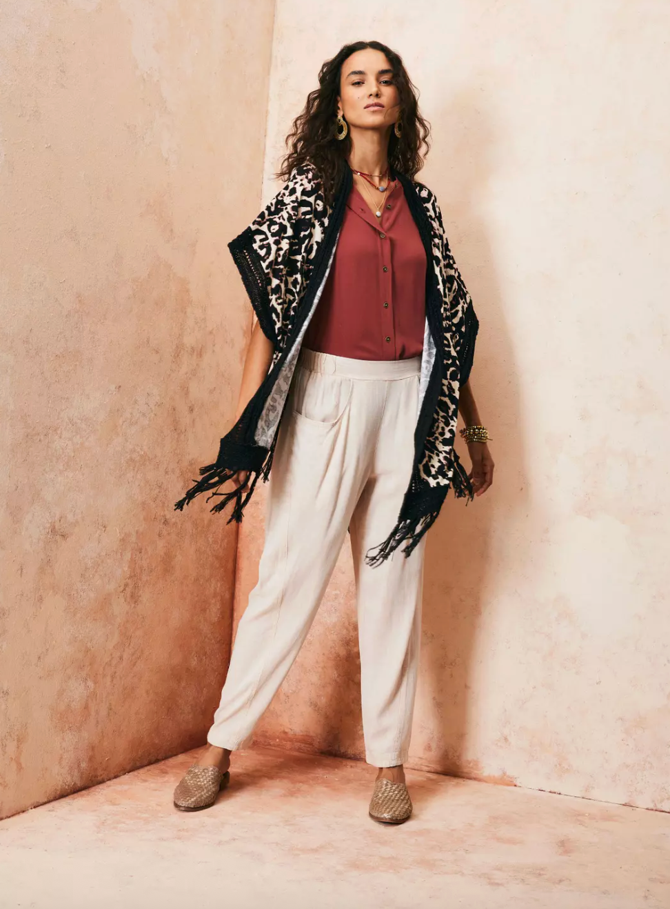 Tapado con flecos Umbrale