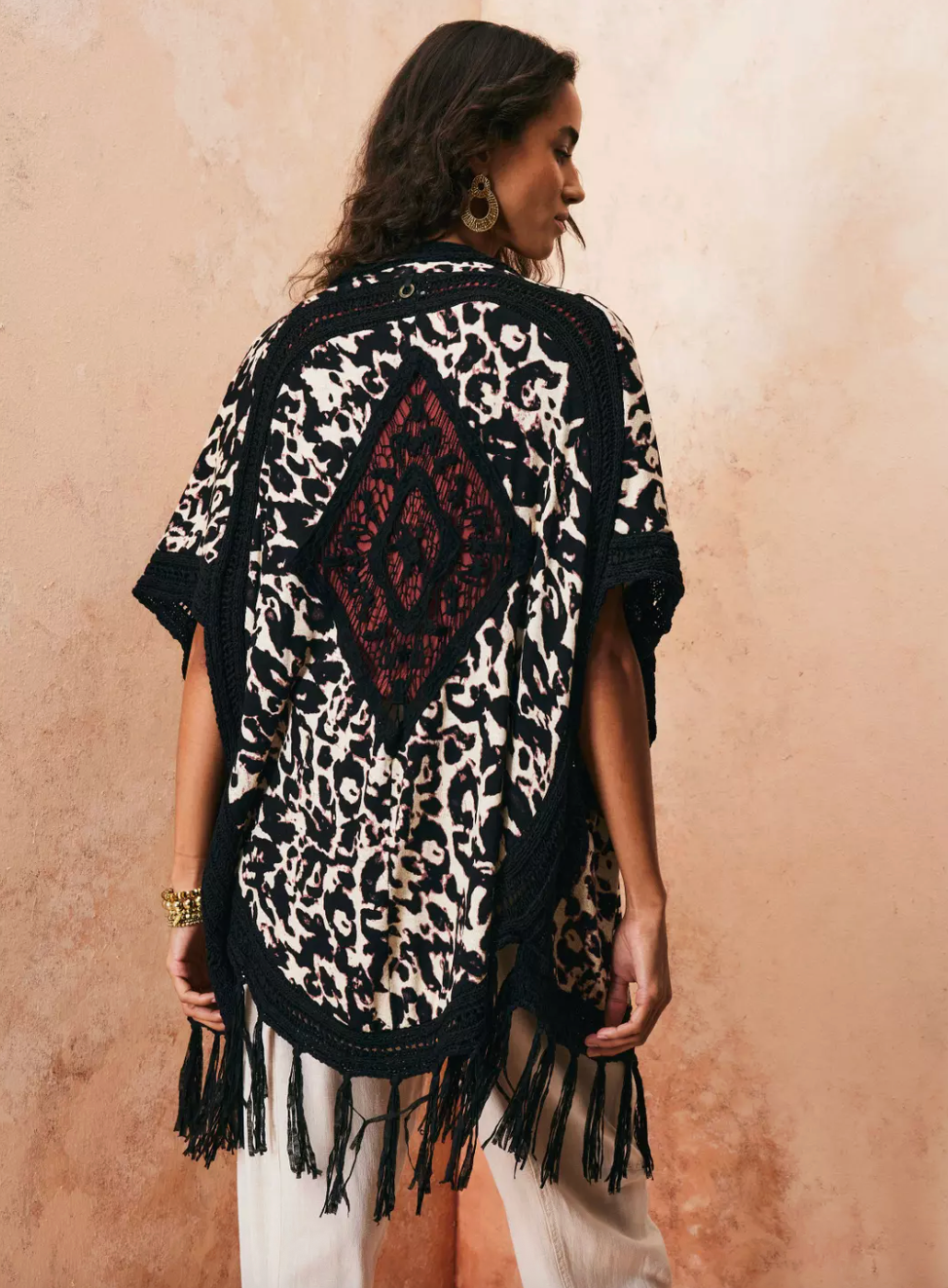 Tapado con flecos Umbrale