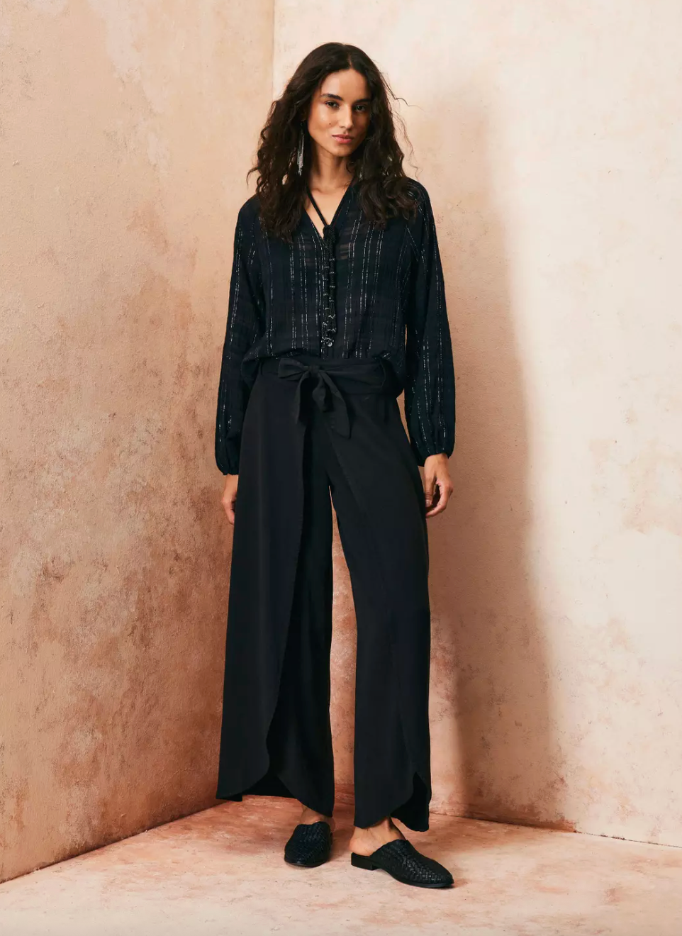 Blusa texturada Umbrale