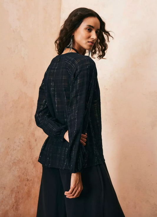 Blusa texturada Umbrale