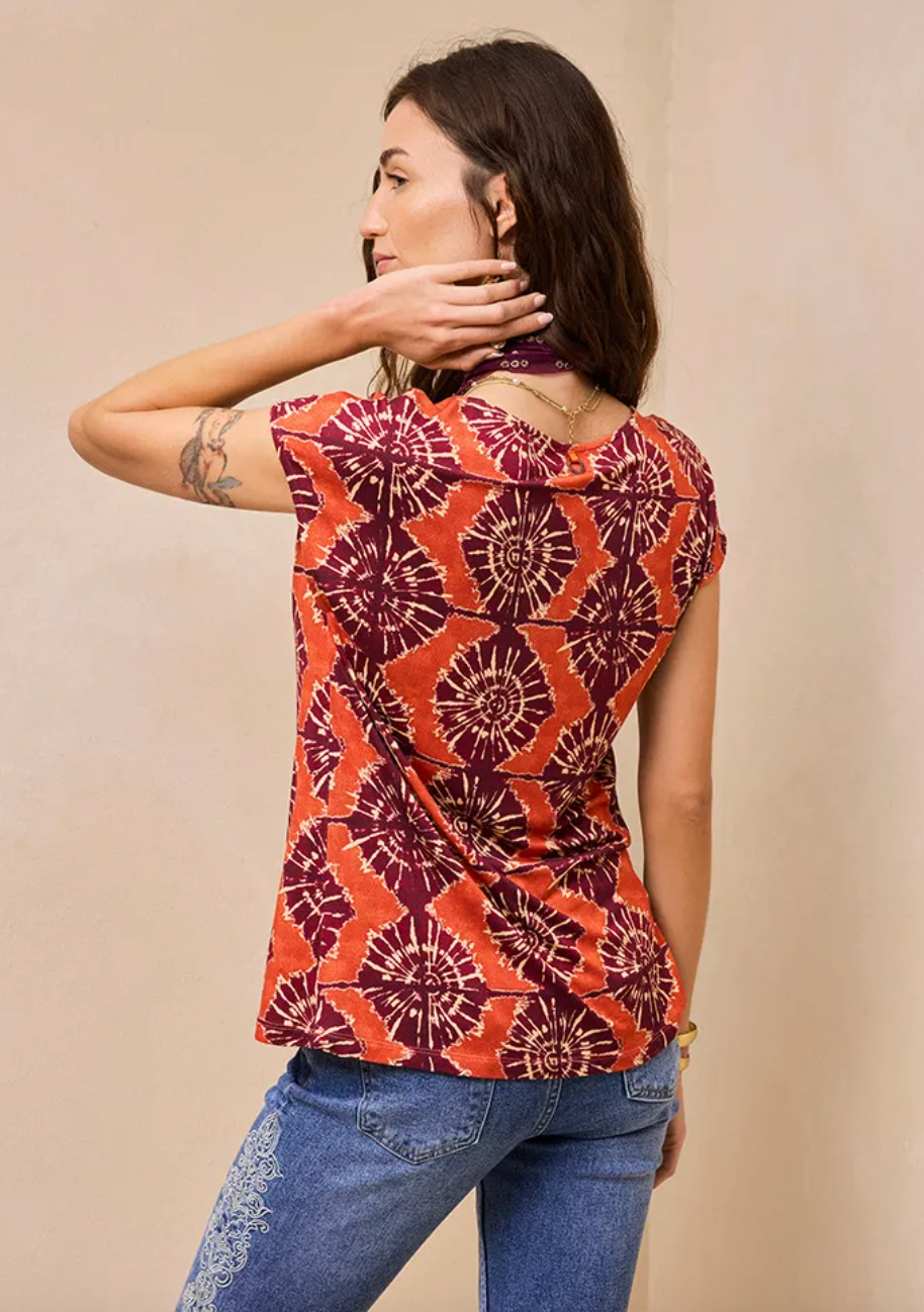 Polera estampada Umbrale