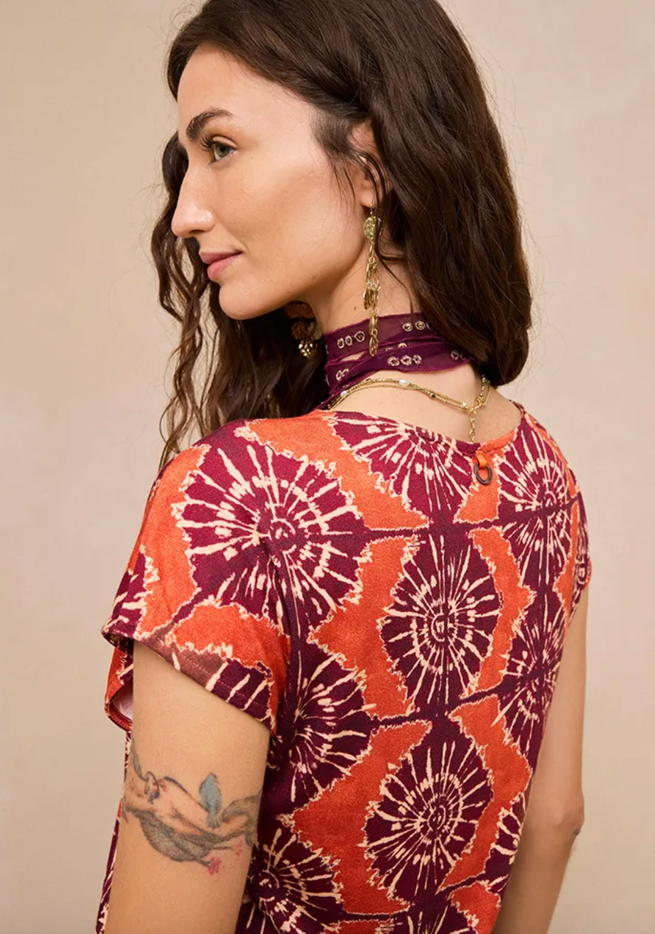 Polera estampada Umbrale