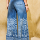 Jeans estampado wide leg Umbrale