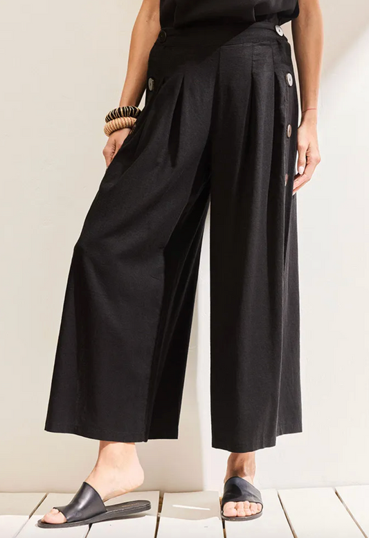 Pantalón Lino Wide Leg Umbrale