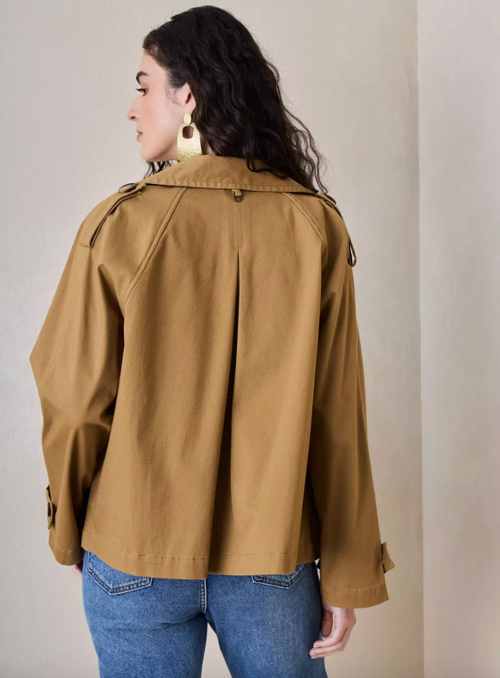 Chaqueta Trench corta Umbrale