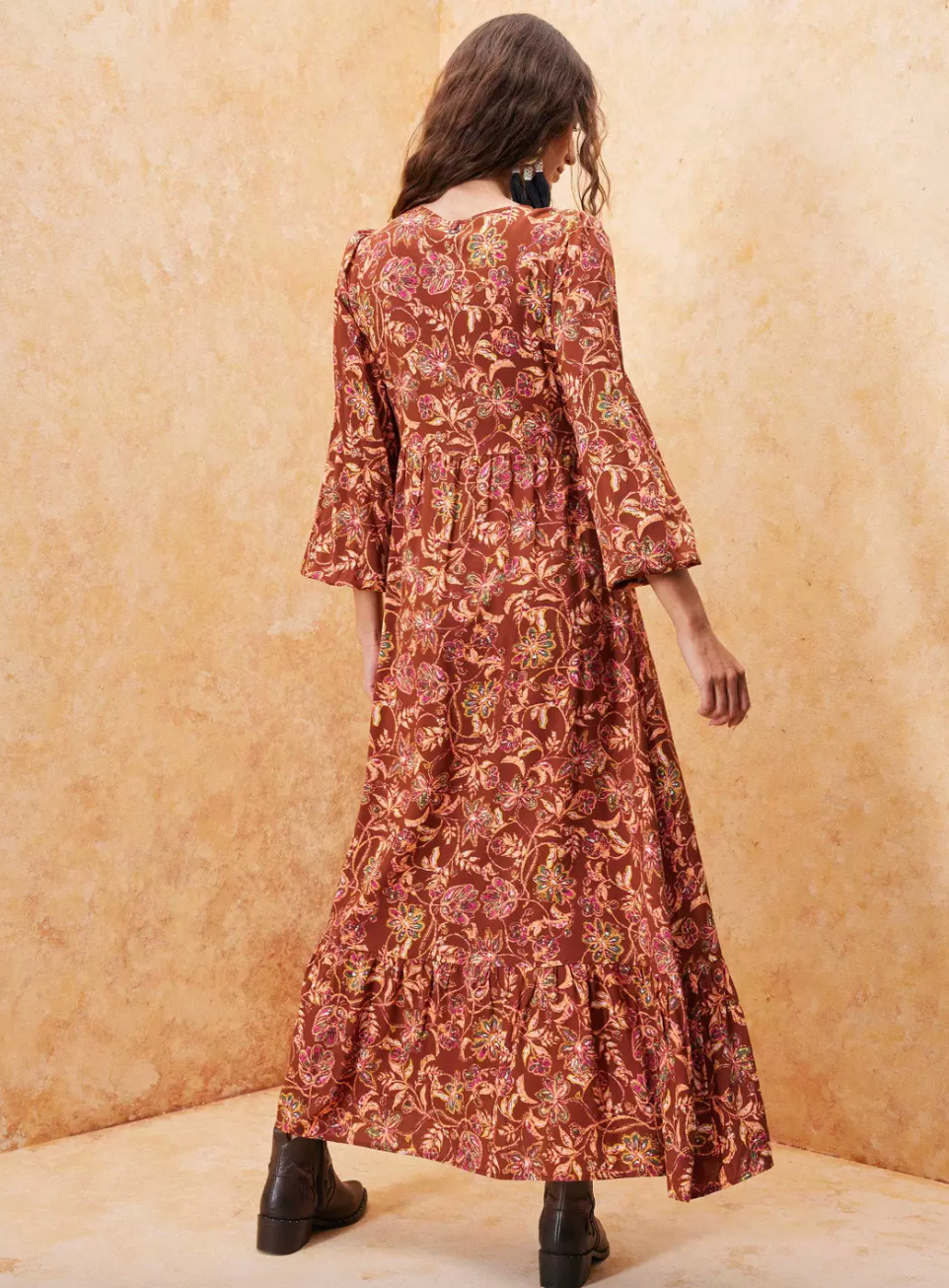 Vestido estampado flores Umbrale