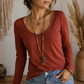 Polera básica cuello redondo