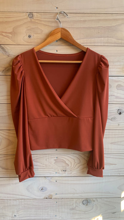 Polera básica, modelo princesa