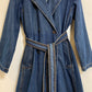 Trench Denim Azul Umbrale