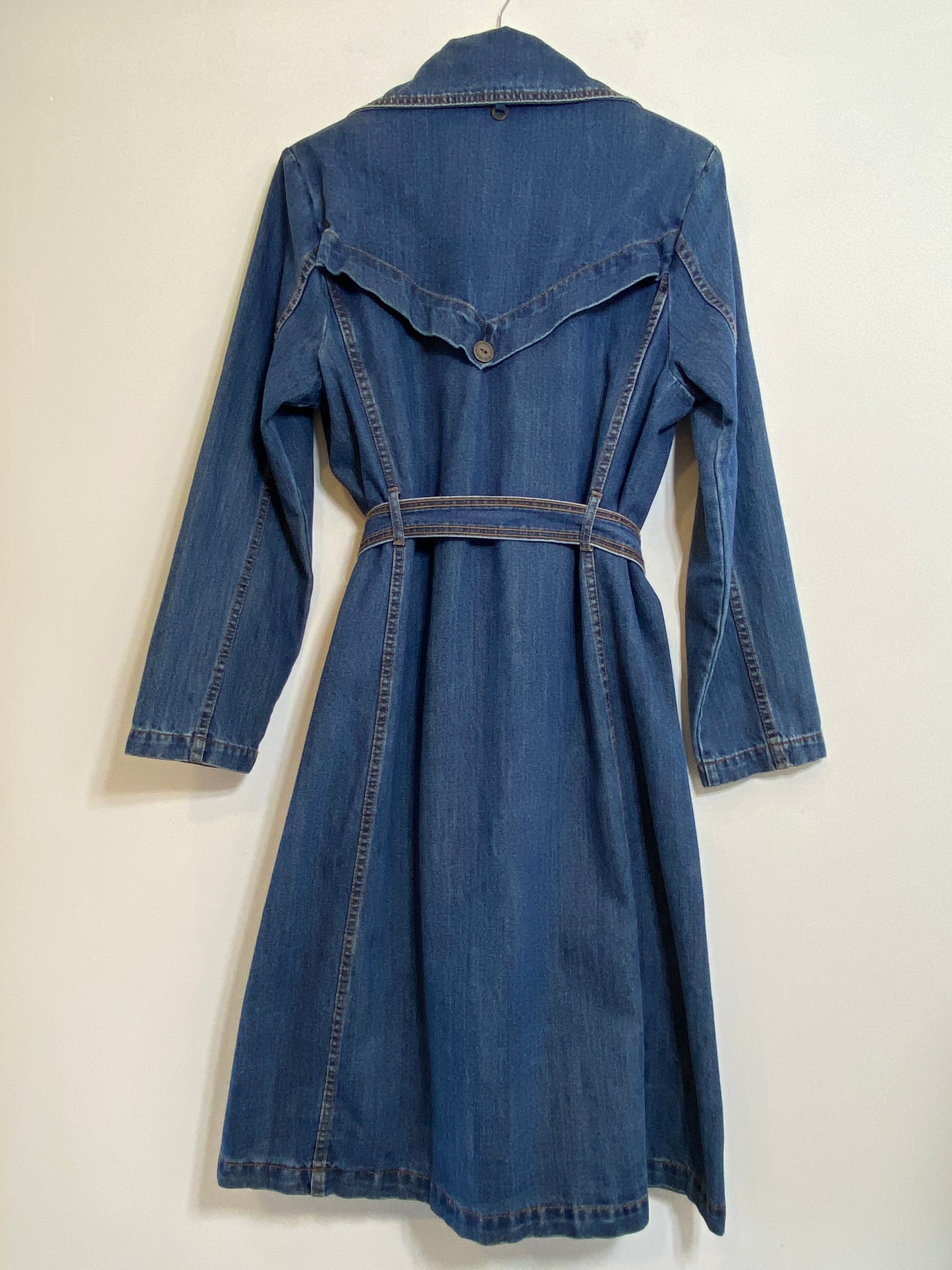 Trench Denim Azul Umbrale