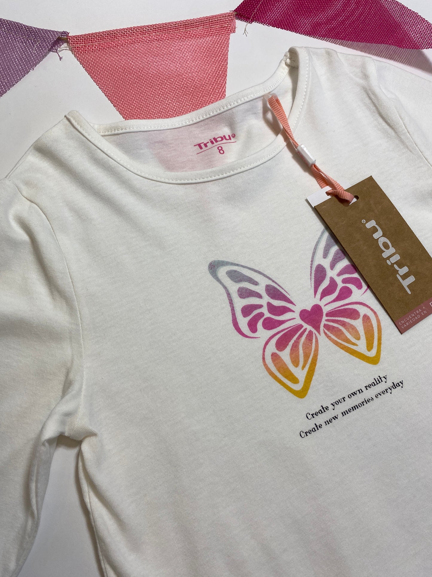 Polera Mariposa Tribu