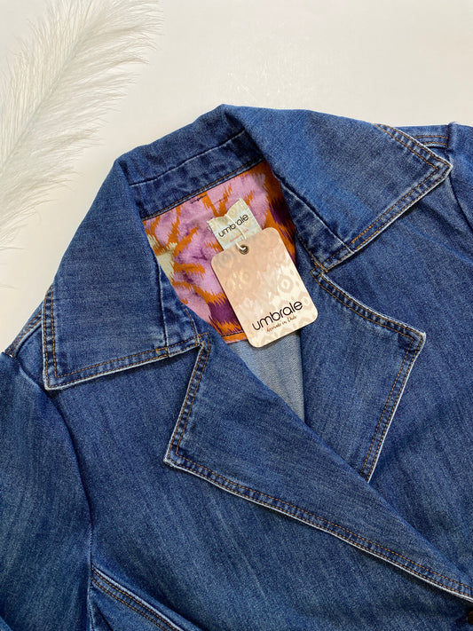 Trench Denim Azul Umbrale