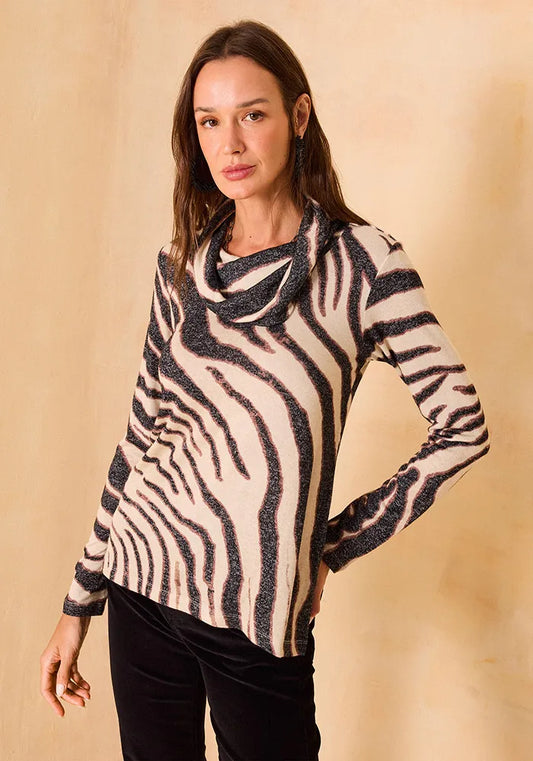 Polera Animal Print Umbrale