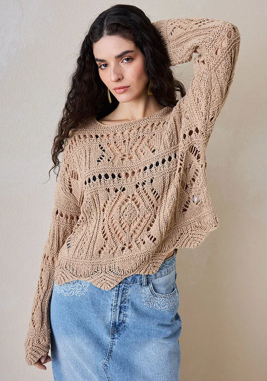 Suéter calado Umbrale