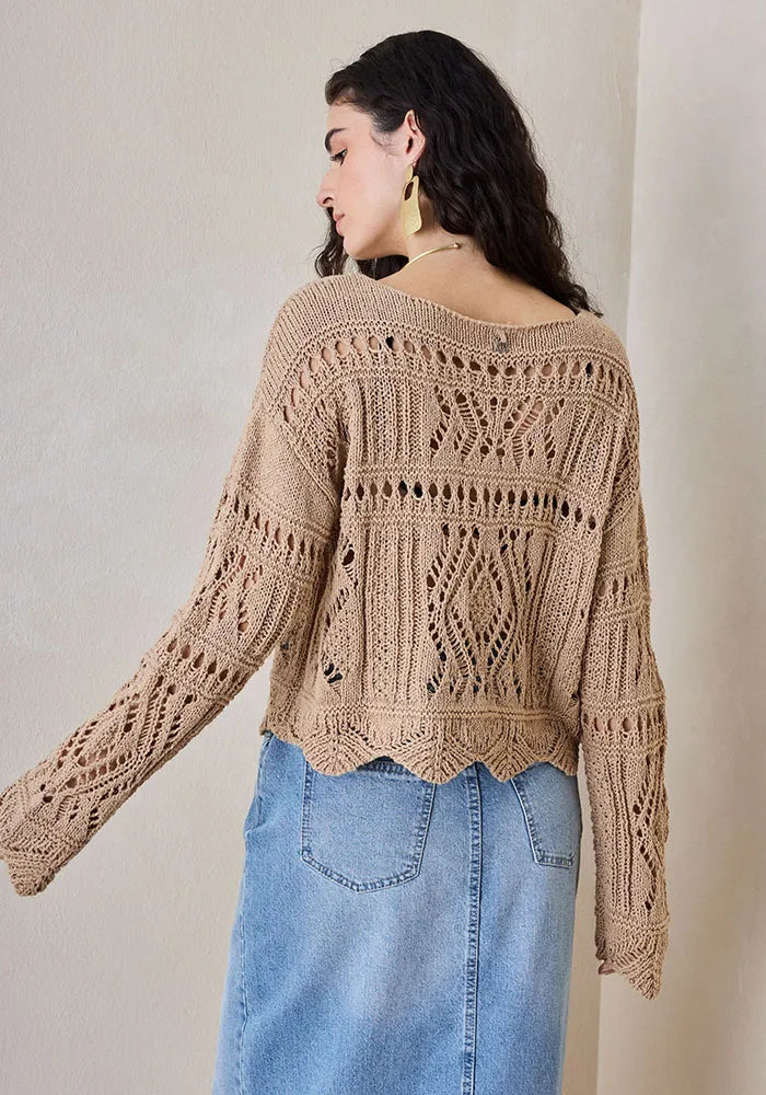 Suéter calado Umbrale