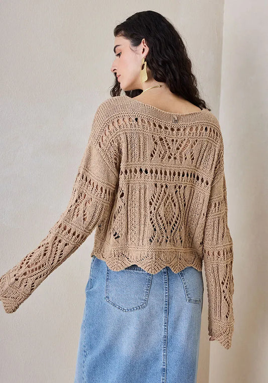 Suéter calado Umbrale