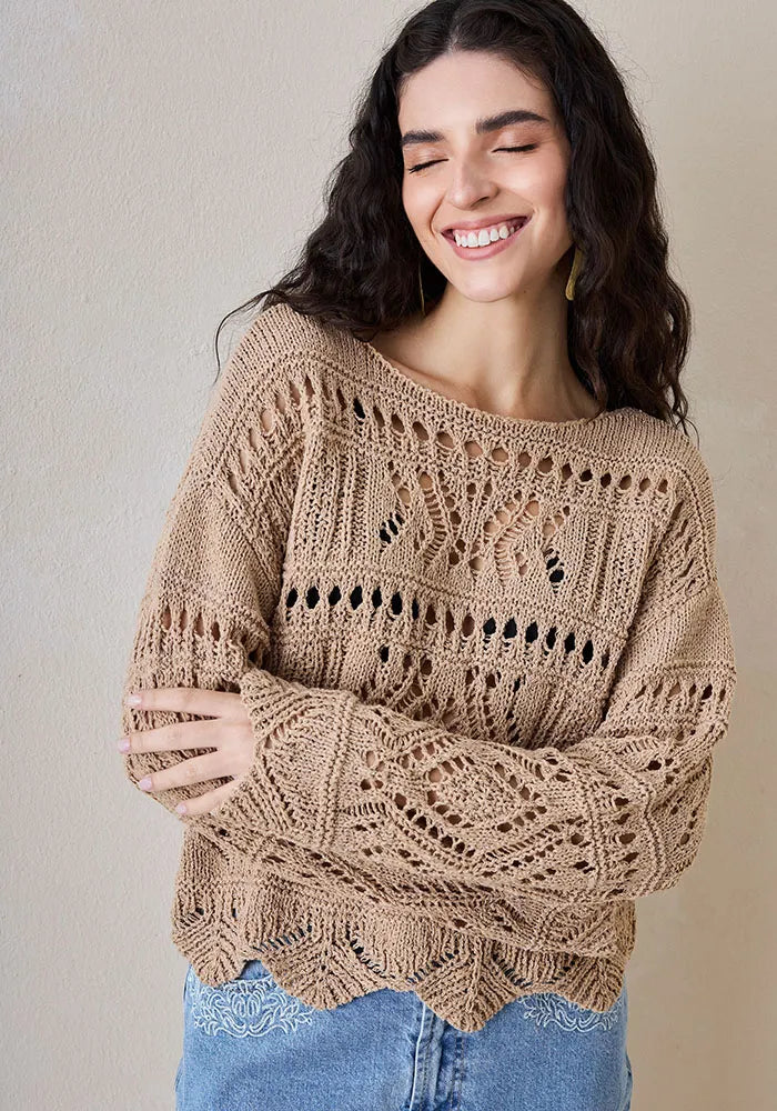 Suéter calado Umbrale