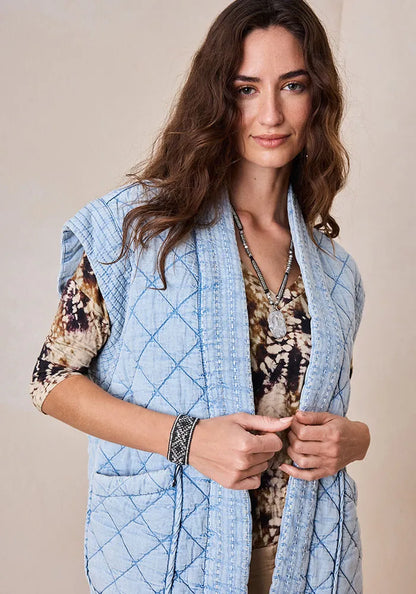 Chaqueta Acolchada Sin Manga Umbrale