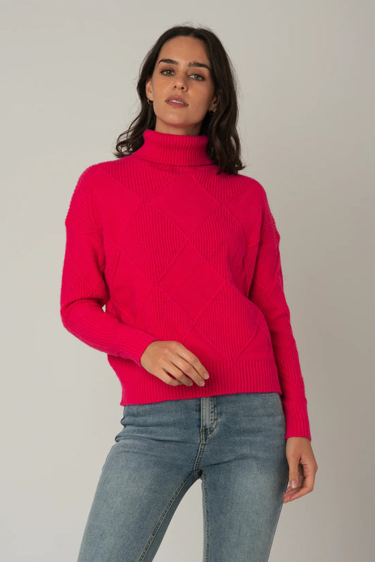 Sweater cuello alto