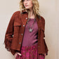 Chaqueta Flecos Umbrale