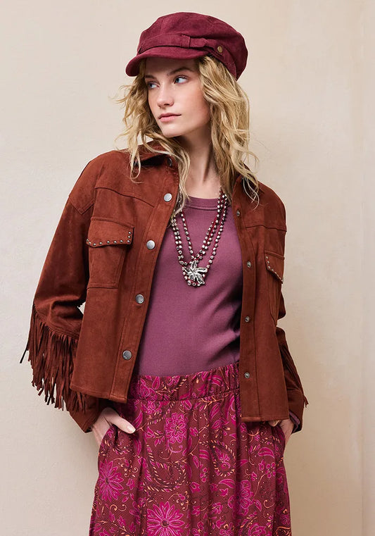 Chaqueta Flecos Umbrale