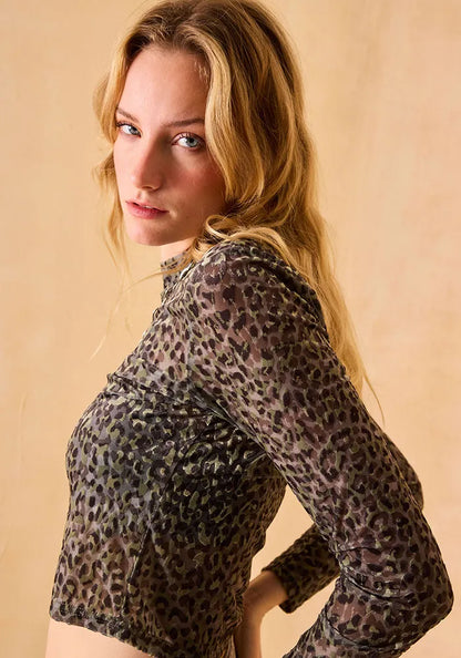 Polera Animal Print Umbrale