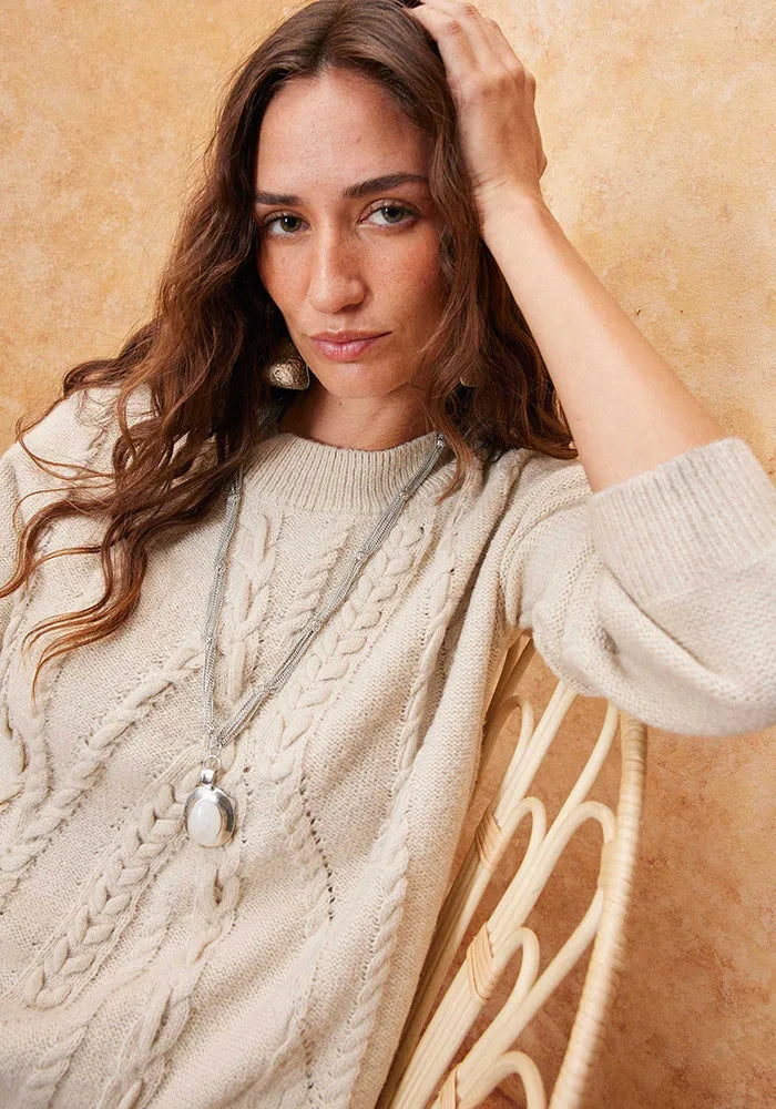 Sweater Trenzas Umbrale